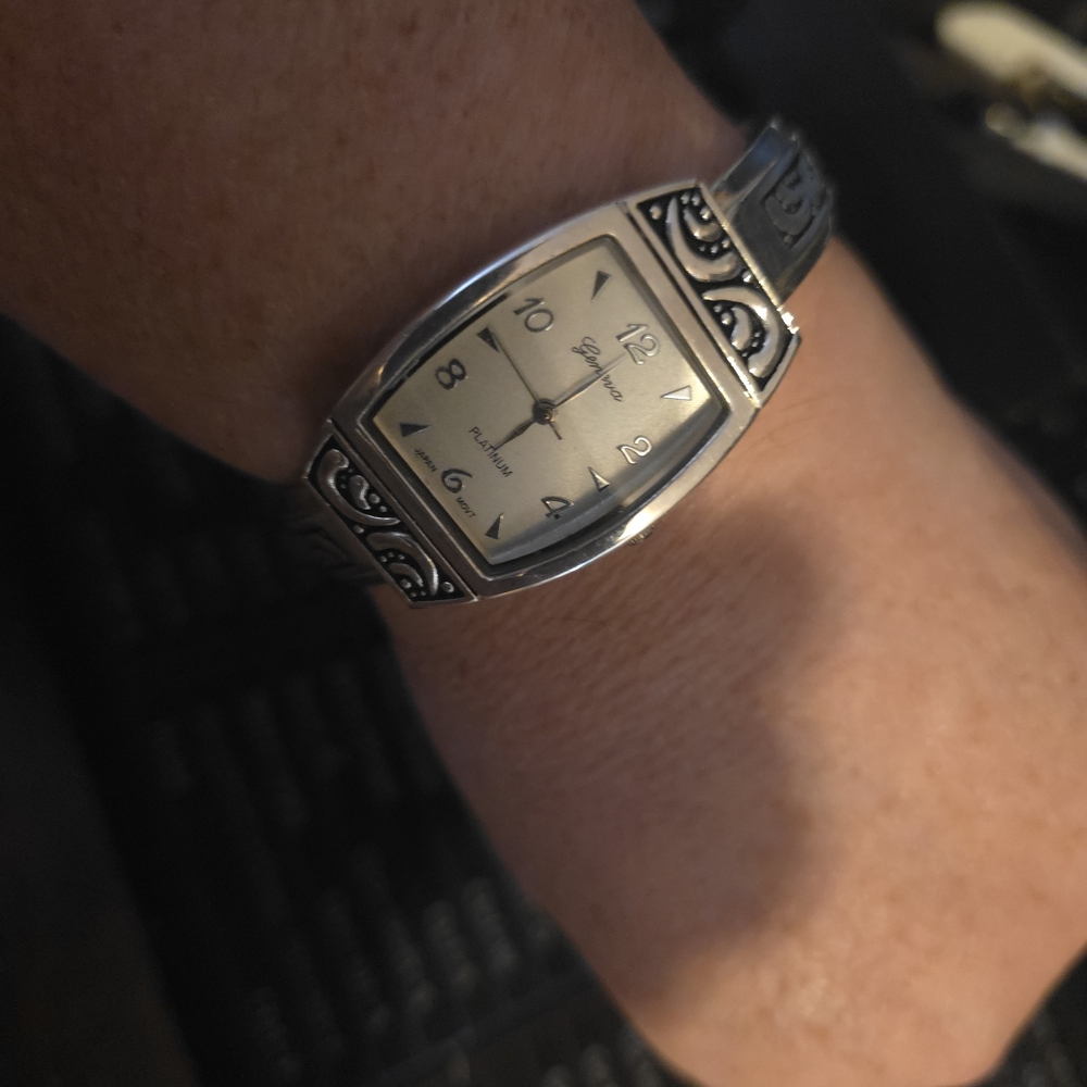 Silver Tone WoMen's Watch
